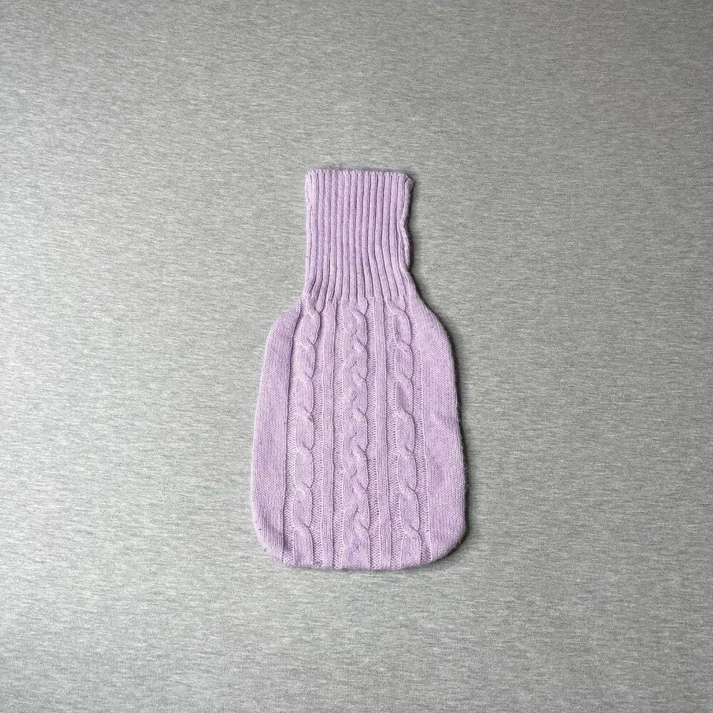 Hot Water Bottle Bag Compress Knitted Sweater Protective Cover